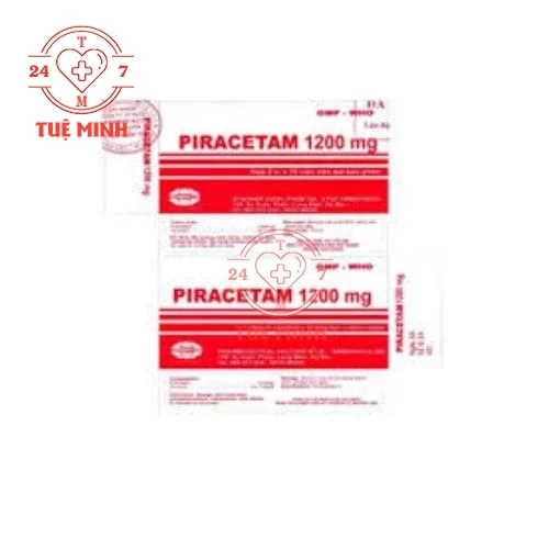 Piracetam 1200mg Armephaco - Thuốc điều trị chón mặt